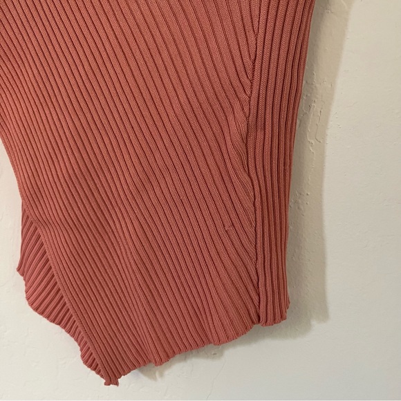 Vintage Silk Wrap Bodycon Top - Picture 2 of 7